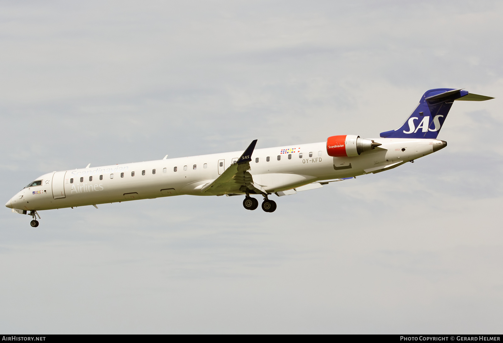 Aircraft Photo of OY-KFD | Bombardier CRJ-900LR (CL-600-2D24) | Scandinavian Airlines - SAS | AirHistory.net #72889
