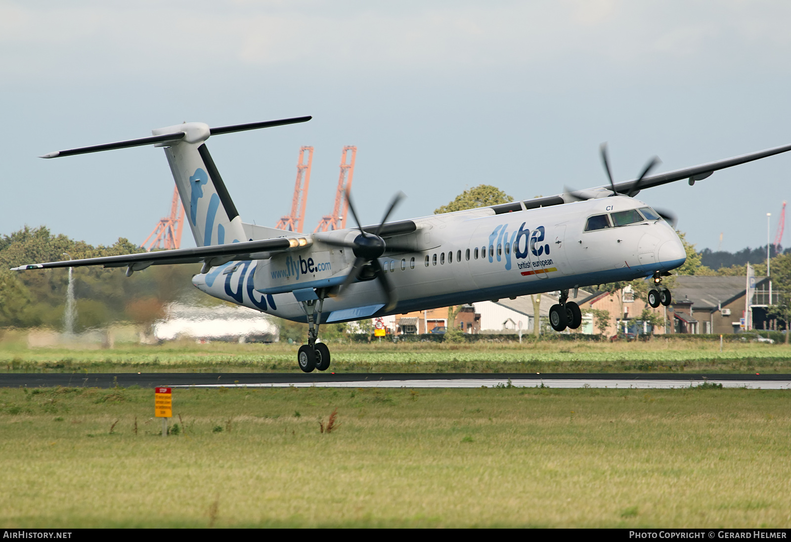 Aircraft Photo of G-JECI | Bombardier DHC-8-402 Dash 8 | Flybe - British European | AirHistory.net #72894