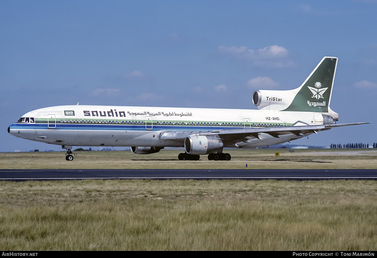 Aircraft Photo of HZ-AHD | Lockheed L-1011-385-1-15 TriStar 200 | Saudia - Saudi Arabian Airlines | AirHistory.net #72919