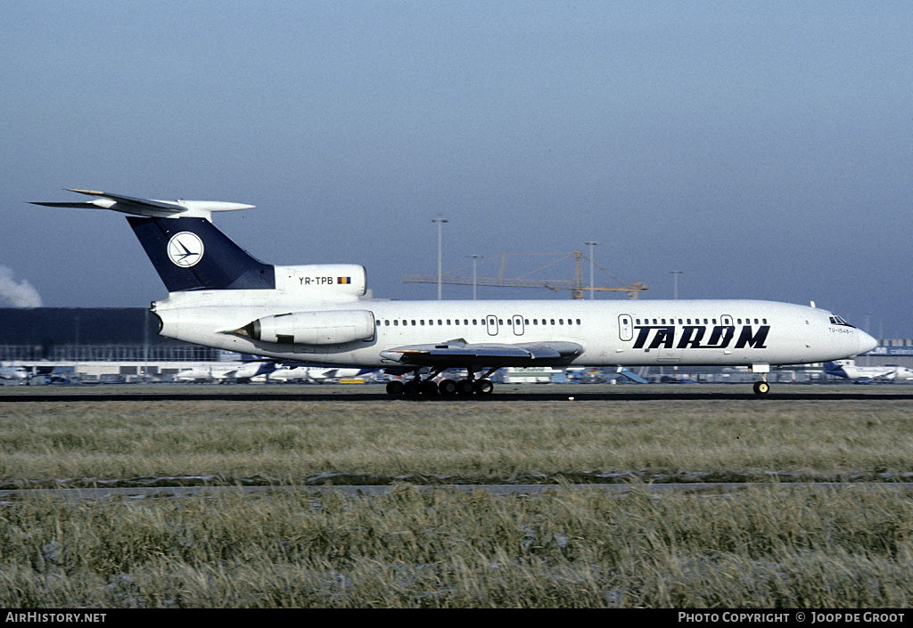 Aircraft Photo of YR-TPB | Tupolev Tu-154B-1 | TAROM - Transporturile Aeriene Române | AirHistory.net #72924