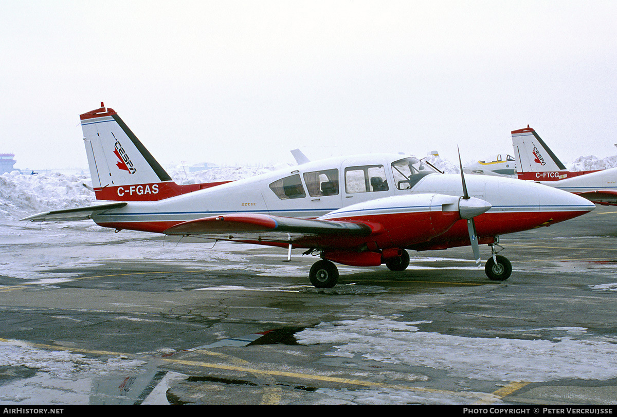 Aircraft Photo of C-FGAS | Piper PA-23-250 Aztec E | CESPA | AirHistory.net #72928