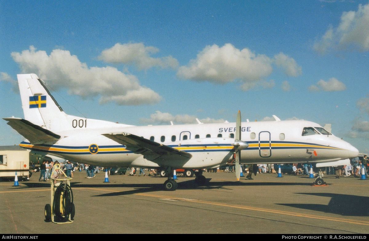 Aircraft Photo of 100001 | Saab Tp100 (340B) | Sweden - Air Force | AirHistory.net #72930