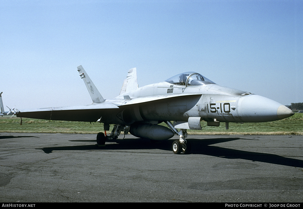 Aircraft Photo of C15-23 | McDonnell Douglas EF-18A Hornet | Spain - Air Force | AirHistory.net #72931