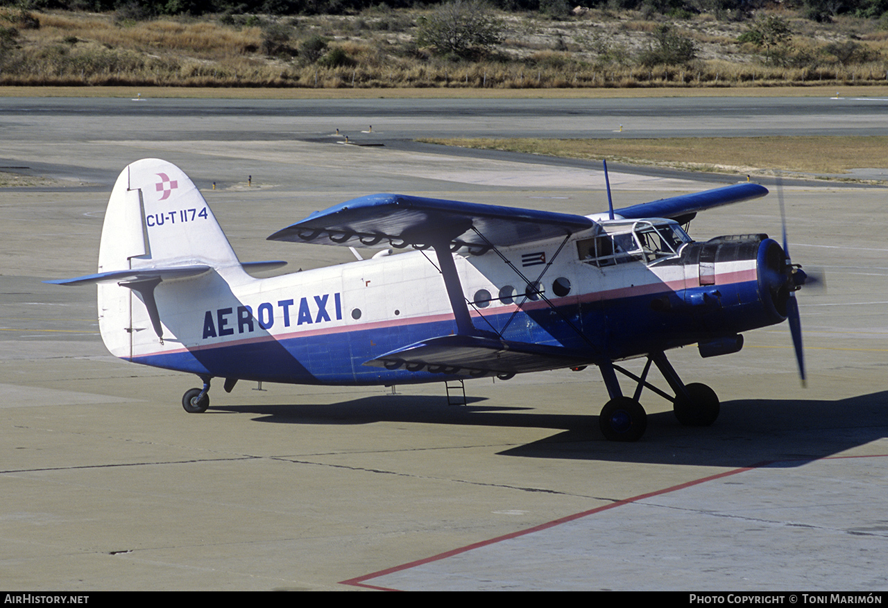 Aircraft Photo of CU-T1174 | Antonov An-2R | Aerotaxi | AirHistory.net #72934