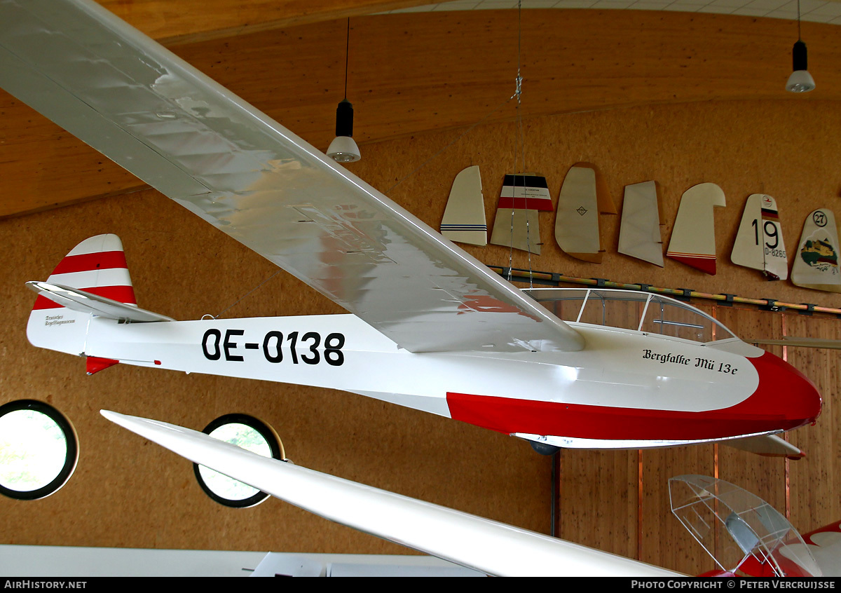 Aircraft Photo of OE-0138 | Scheibe Mü-13E Bergfalke I | Deutsches Segelflugmuseum | AirHistory.net #72938