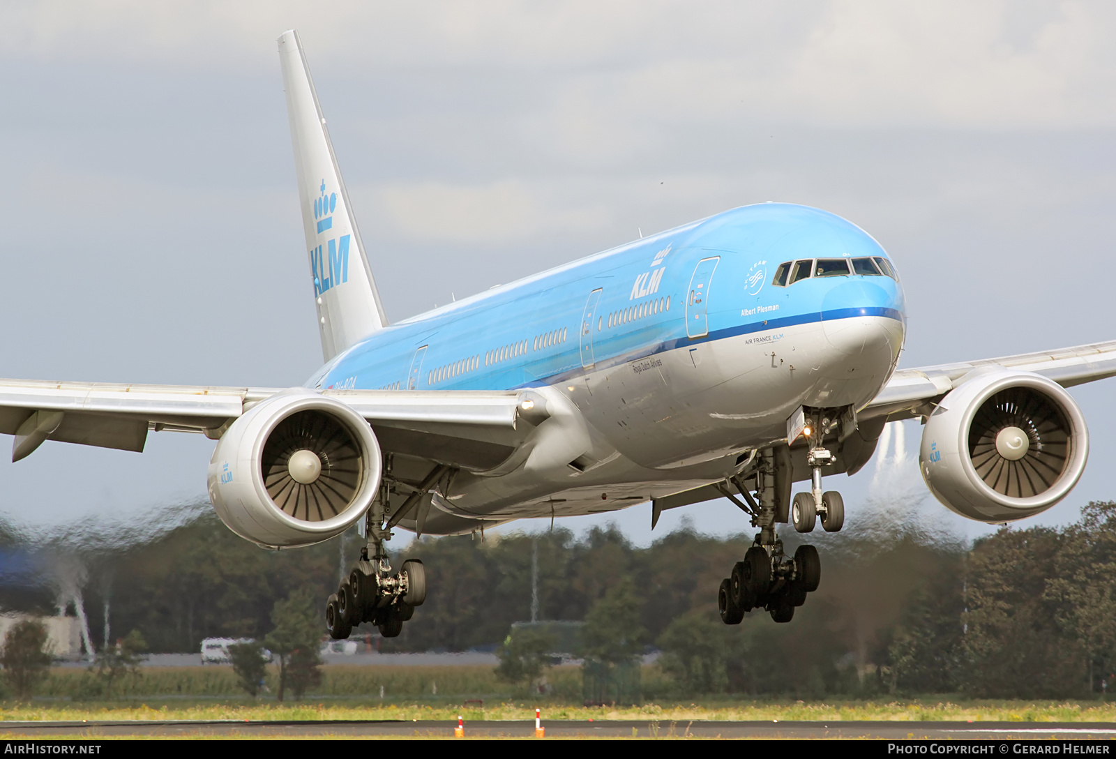 Aircraft Photo of PH-BQA | Boeing 777-206/ER | KLM - Royal Dutch Airlines | AirHistory.net #72956