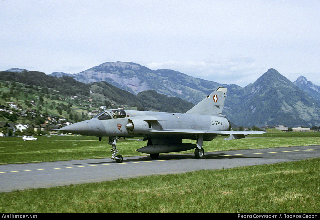 Aircraft Photo of J-2314 | Dassault Mirage IIIS | Switzerland - Air Force | AirHistory.net #72963