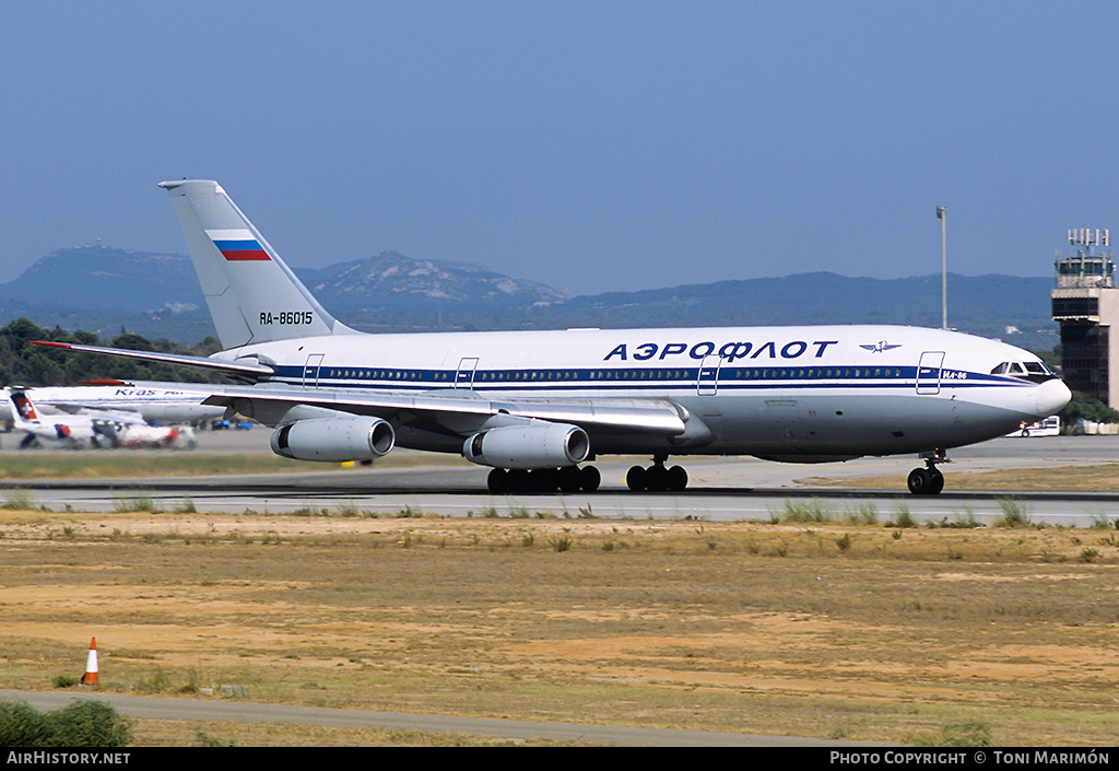 Aircraft Photo of RA-86015 | Ilyushin Il-86 | Aeroflot | AirHistory.net #72971