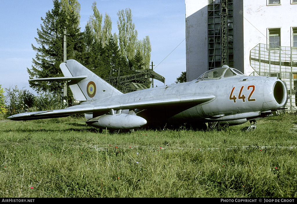 Aircraft Photo of 442 | Mikoyan-Gurevich MiG-17F | Romania - Air Force | AirHistory.net #72974