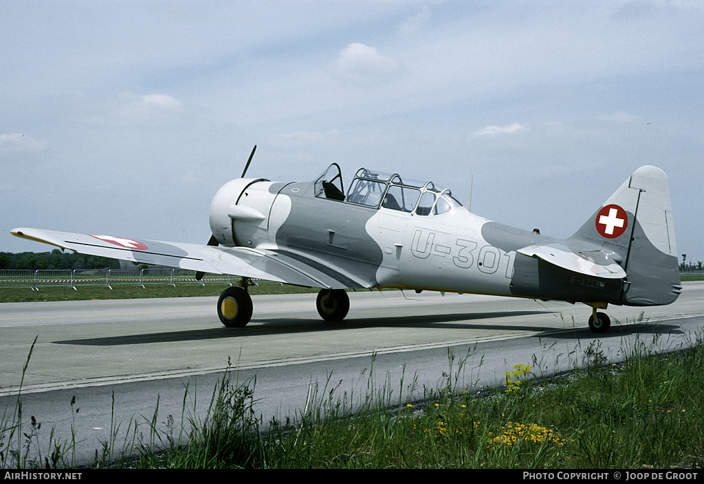 Aircraft Photo of F-AZCM / U-301 | North American T-6G Texan | Switzerland - Air Force | AirHistory.net #72979