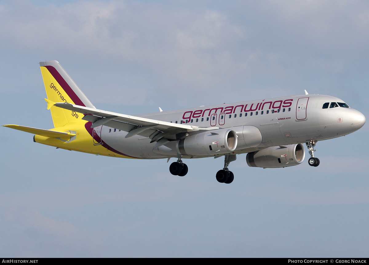 Aircraft Photo of D-AGWJ | Airbus A319-132 | Germanwings | AirHistory.net #73005