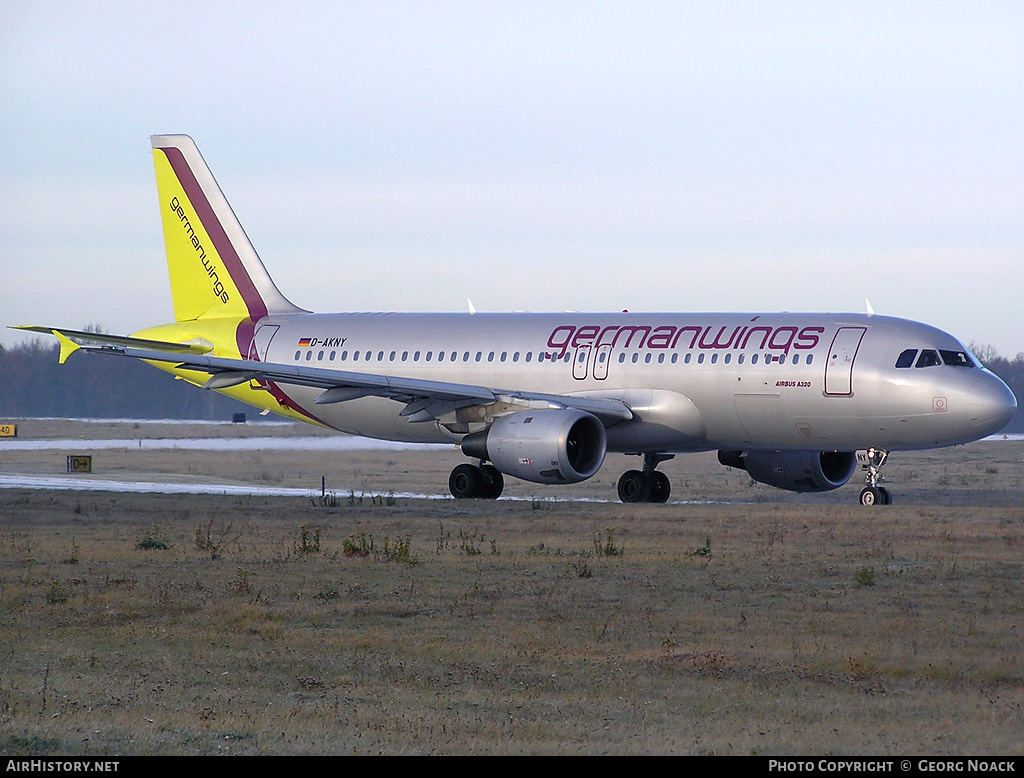 Aircraft Photo of D-AKNY | Airbus A320-212 | Germanwings | AirHistory.net #73006