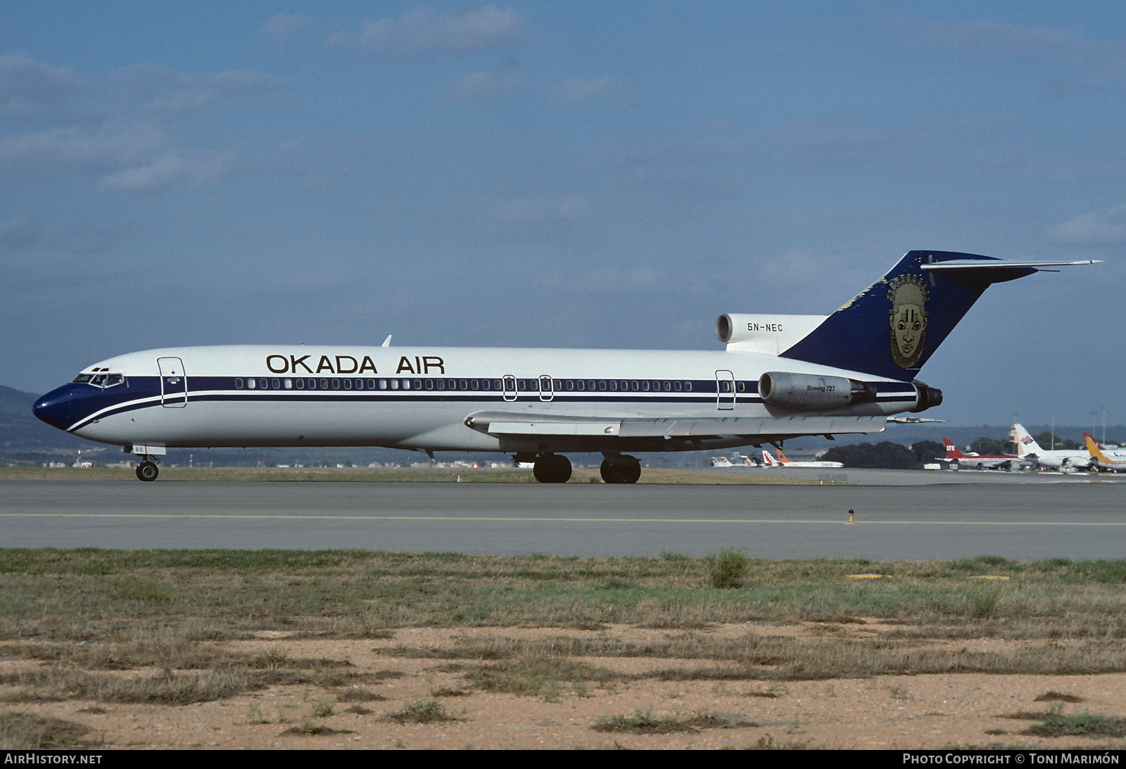 Aircraft Photo of 5N-NEC | Boeing 727-230/Adv | Okada Air | AirHistory.net #73011