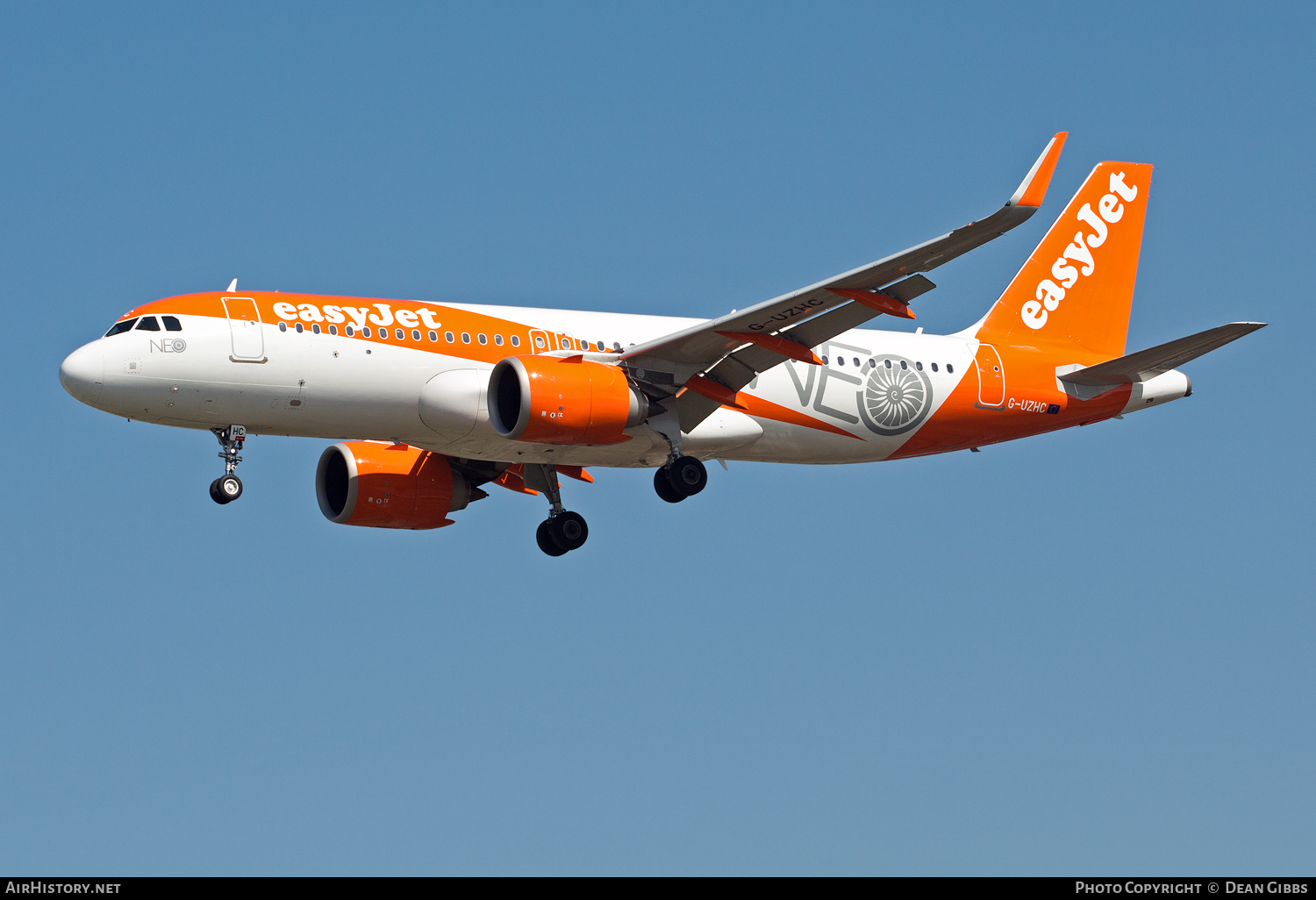 Aircraft Photo of G-UZHC | Airbus A320-251N | EasyJet | AirHistory.net #73018