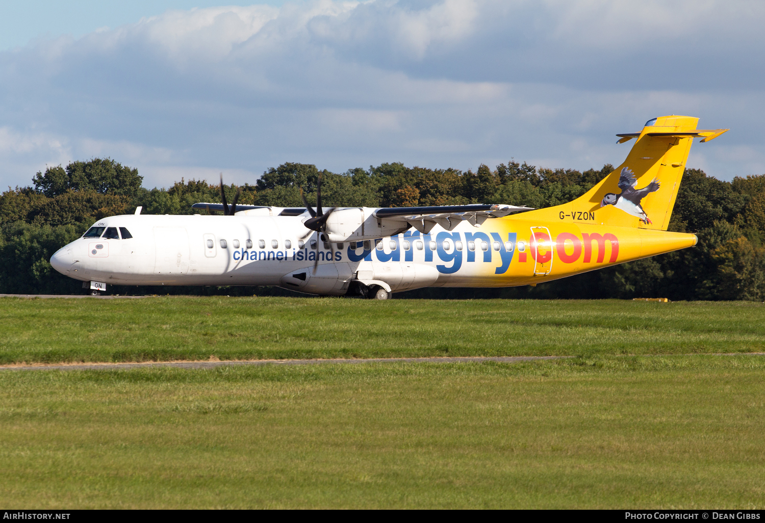 Aircraft Photo of G-VZON | ATR ATR-72-500 (ATR-72-212A) | Aurigny Air Services | AirHistory.net #73021