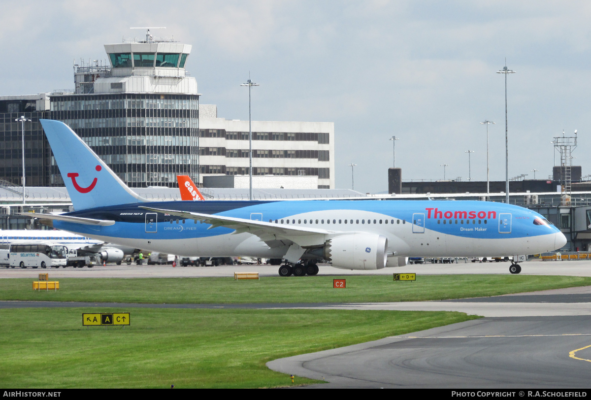 Aircraft Photo of G-TUIC | Boeing 787-8 Dreamliner | Thomson Airways | AirHistory.net #73025