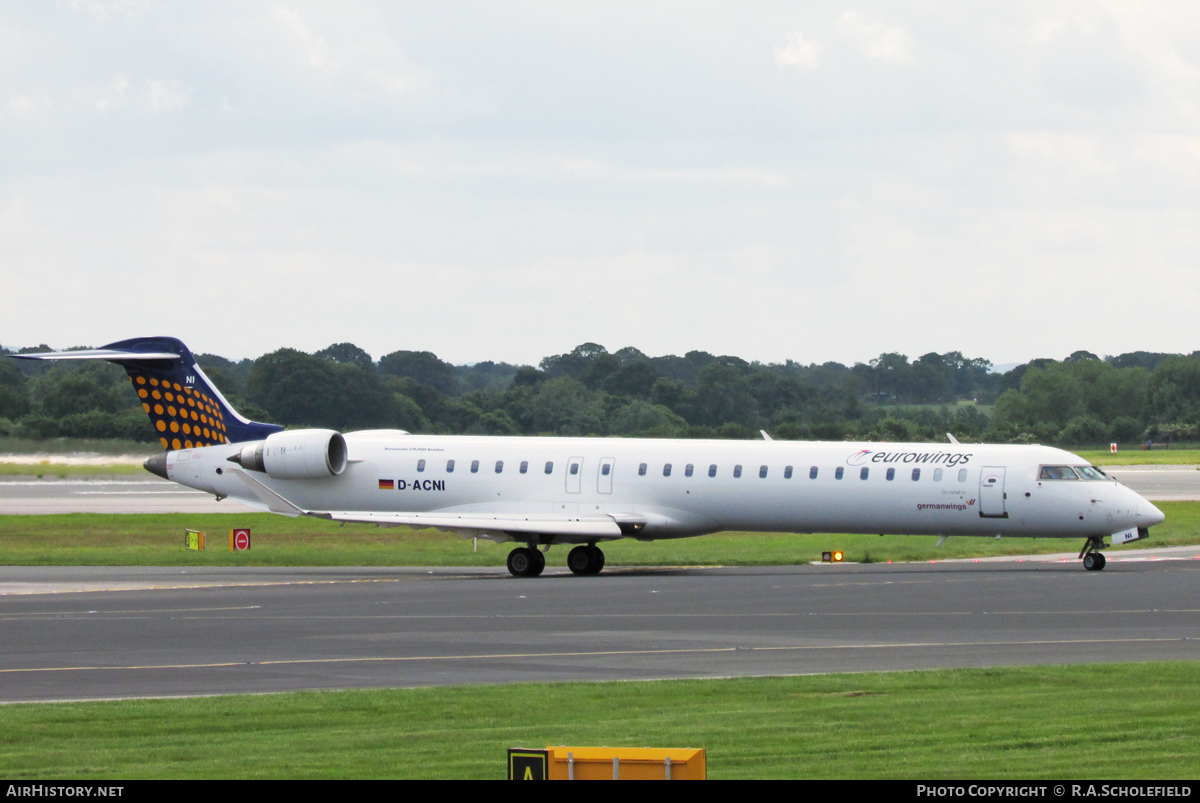 Aircraft Photo of D-ACNI | Bombardier CRJ-900LR NG (CL-600-2D24) | Eurowings | AirHistory.net #73038