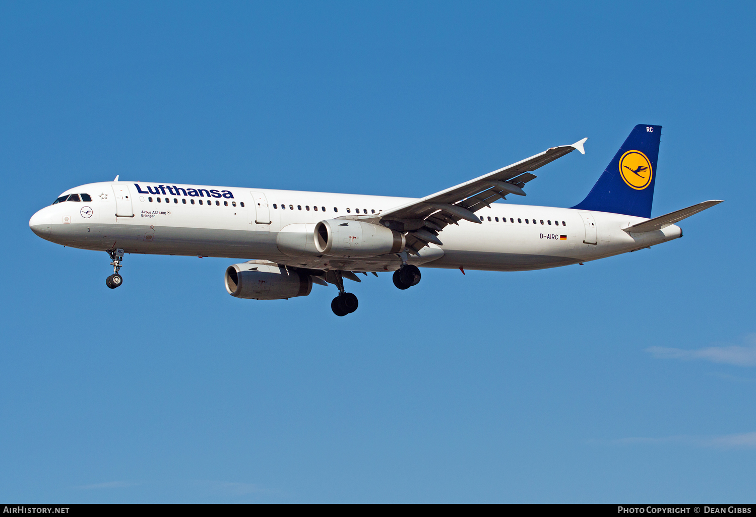 Aircraft Photo of D-AIRC | Airbus A321-131 | Lufthansa | AirHistory.net #73039