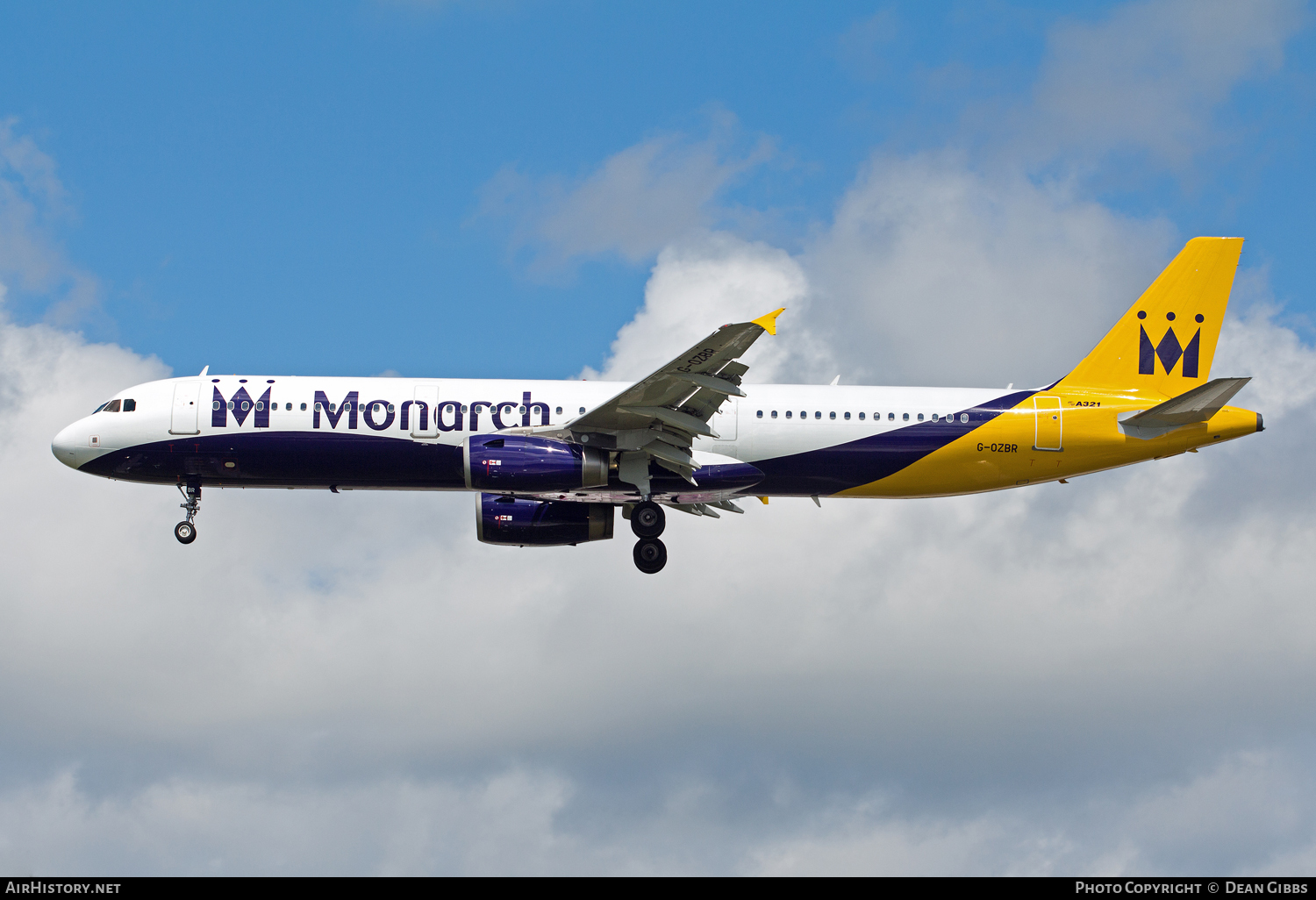 Aircraft Photo of G-OZBR | Airbus A321-231 | Monarch Airlines | AirHistory.net #73040