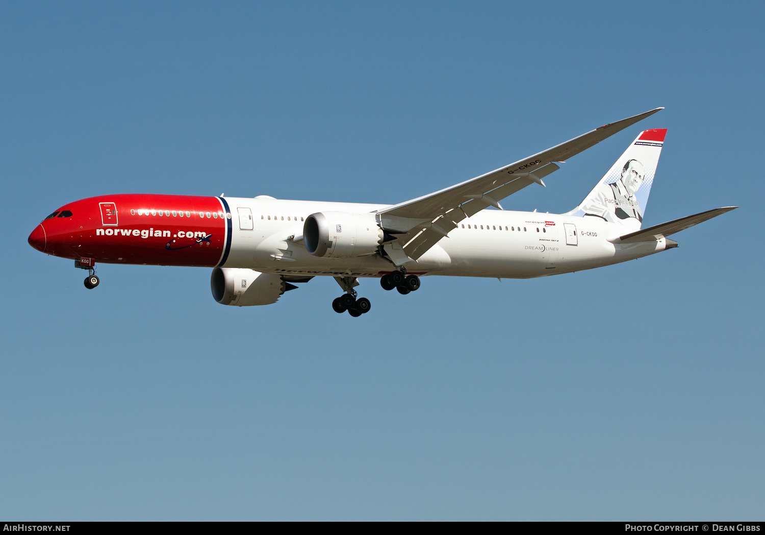 Aircraft Photo of G-CKOG | Boeing 787-9 Dreamliner | Norwegian | AirHistory.net #73056