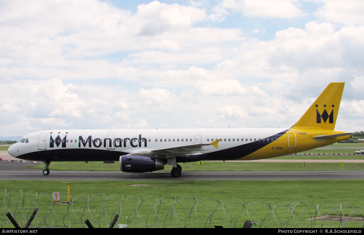 Aircraft Photo of G-ZBAL | Airbus A321-231 | Monarch Airlines | AirHistory.net #73063
