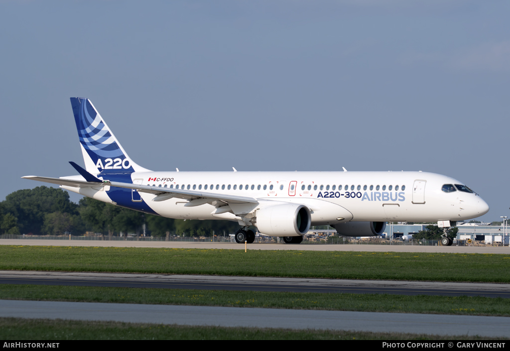Aircraft Photo of C-FFDO | Airbus A220-371 (BD-500-1A11) | Airbus | AirHistory.net #73070
