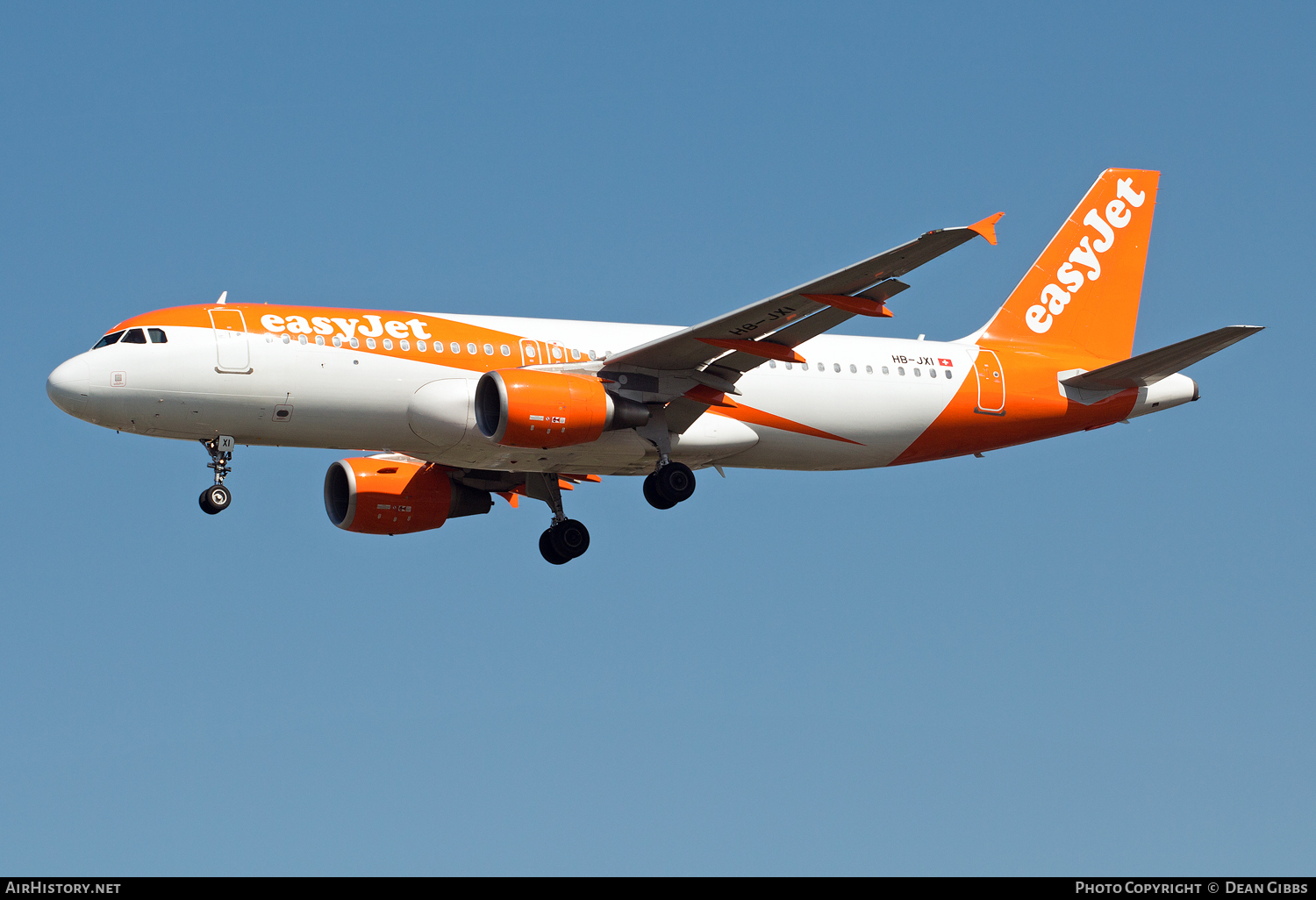 Aircraft Photo of HB-JXI | Airbus A320-214 | EasyJet | AirHistory.net #73074