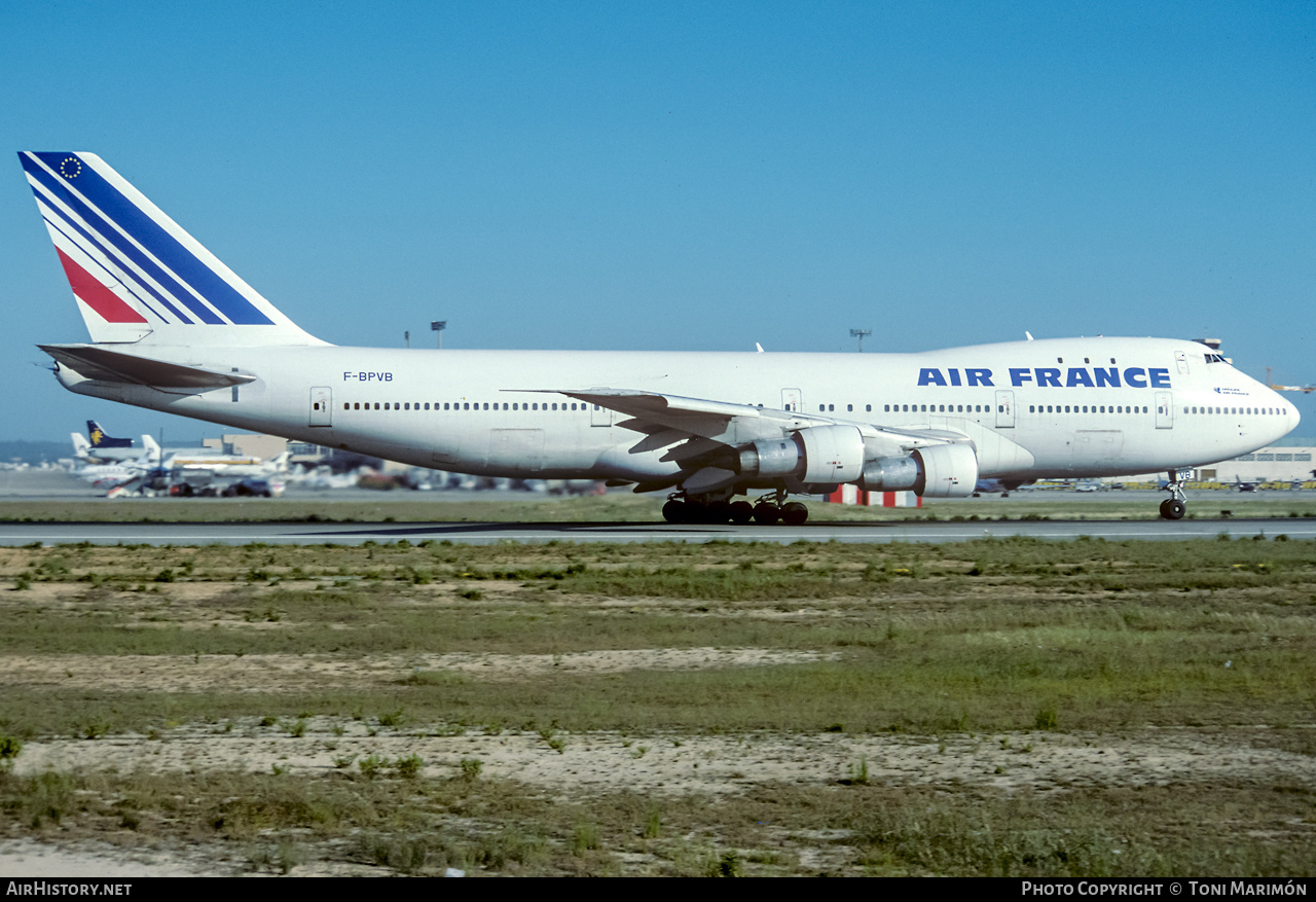 Aircraft Photo of F-BPVB | Boeing 747-128 | Air France | AirHistory.net #73081