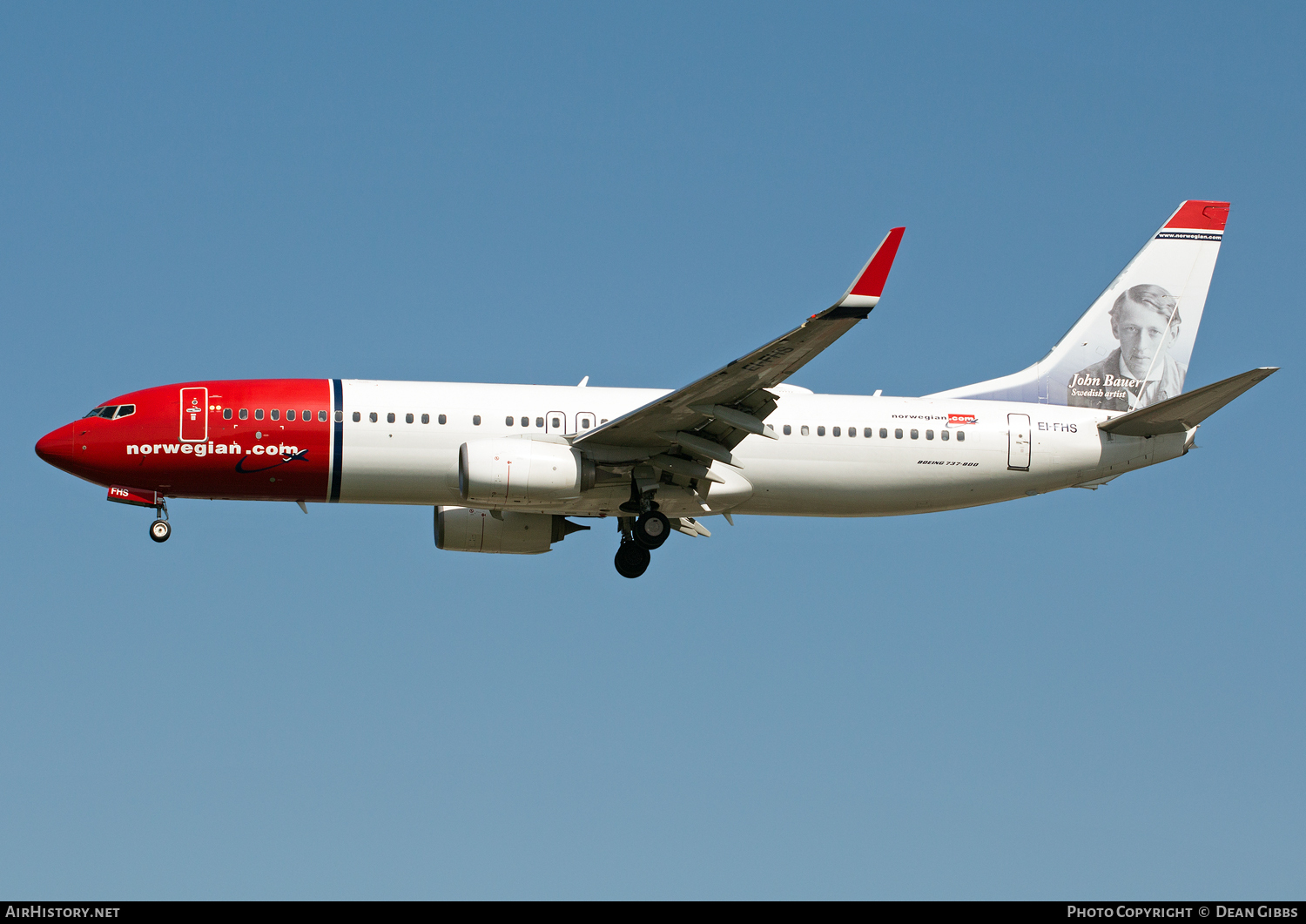 Aircraft Photo of EI-FHS | Boeing 737-8JP | Norwegian | AirHistory.net #73099