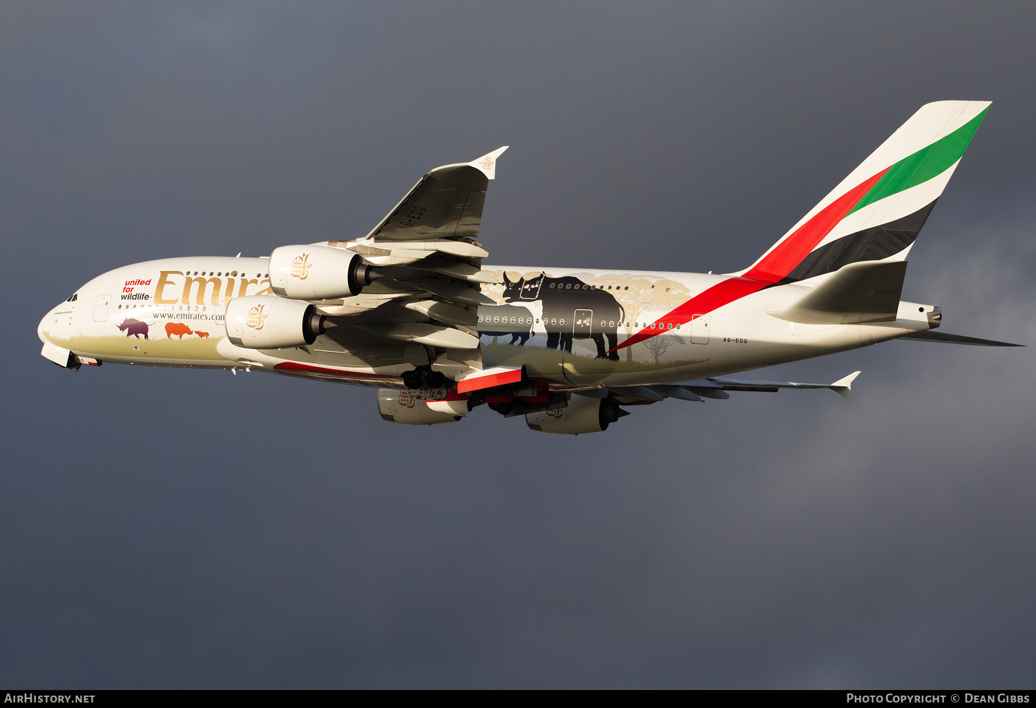 Aircraft Photo of A6-EDG | Airbus A380-861 | Emirates | AirHistory.net #73102