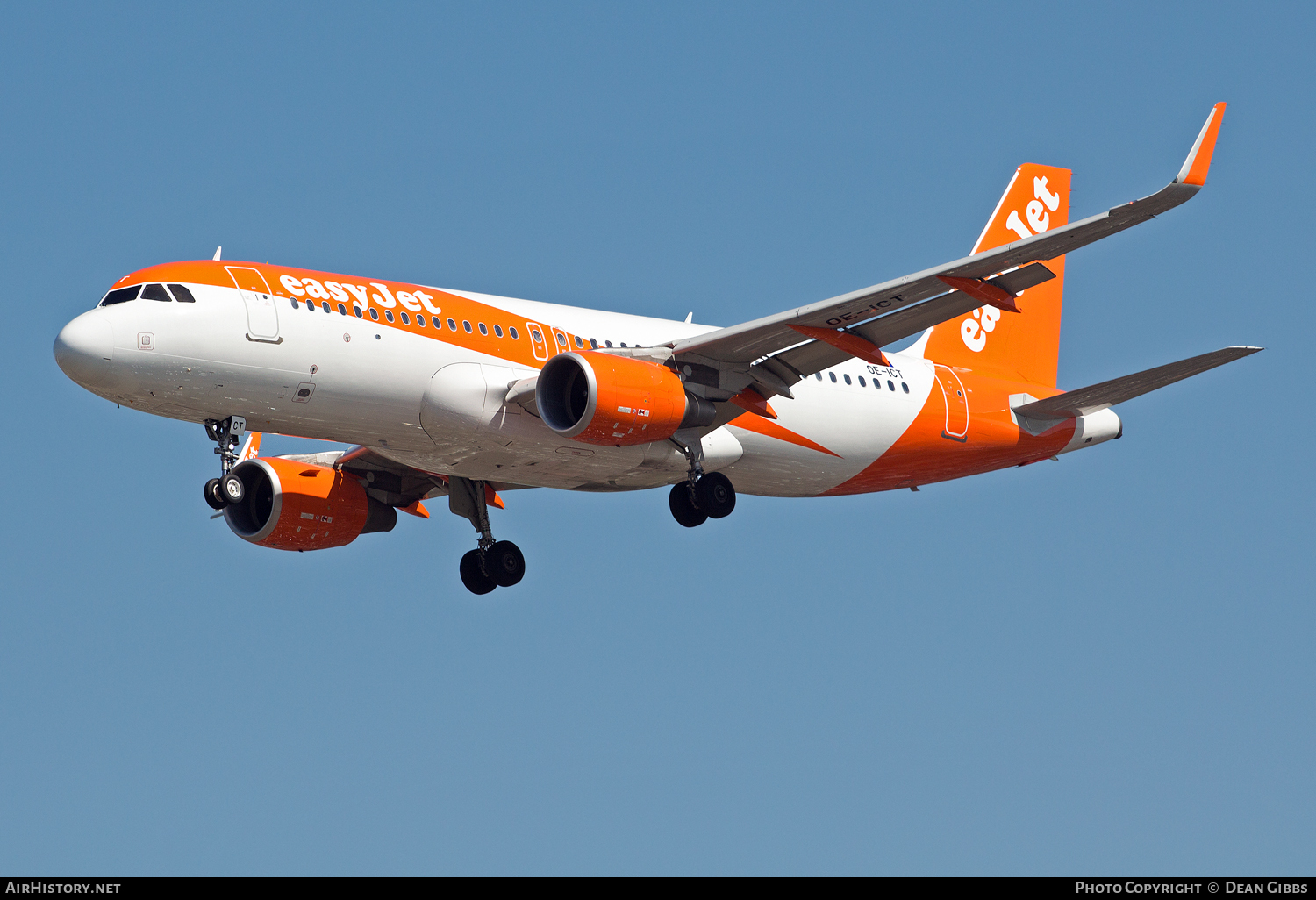 Aircraft Photo of OE-ICT | Airbus A320-214 | EasyJet | AirHistory.net #73109