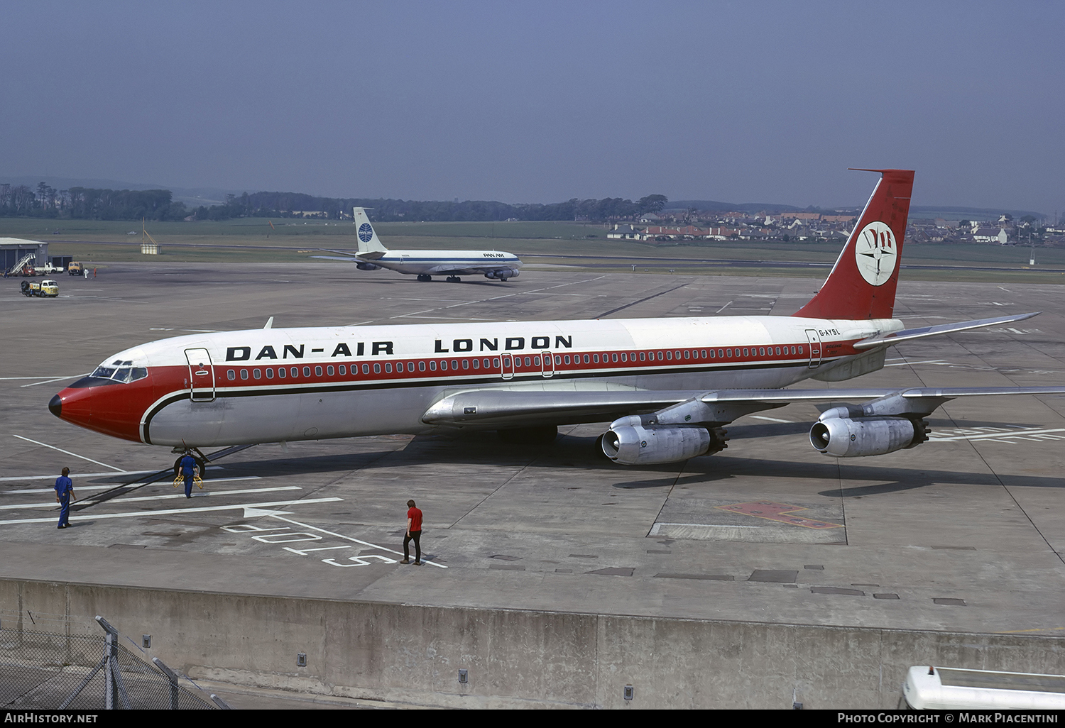 Aircraft Photo of G-AYSL | Boeing 707-321 | Dan-Air London | AirHistory.net #73113