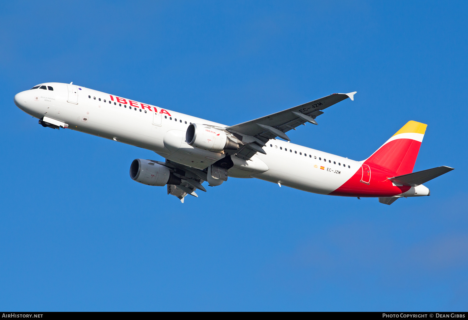 Aircraft Photo of EC-JZM | Airbus A321-212 | Iberia | AirHistory.net #73118