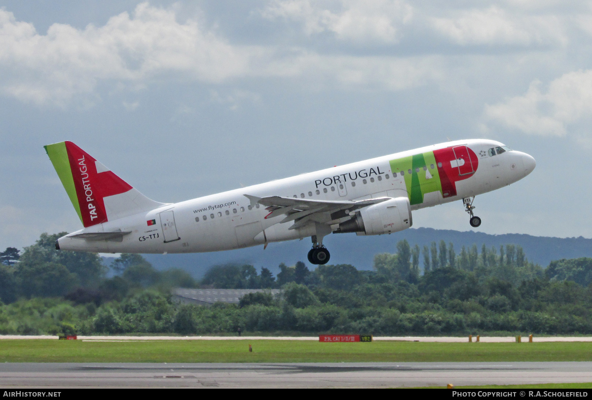 Aircraft Photo of CS-TTJ | Airbus A319-111 | TAP Portugal | AirHistory.net #73125