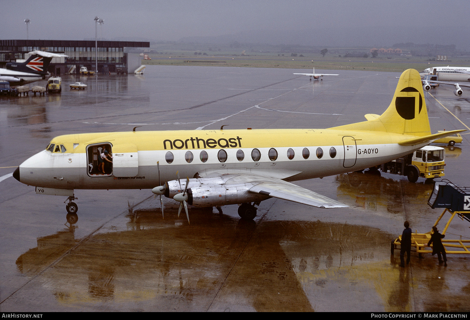 Aircraft Photo of G-AOYO | Vickers 806 Viscount | Northeast Airlines | AirHistory.net #73133