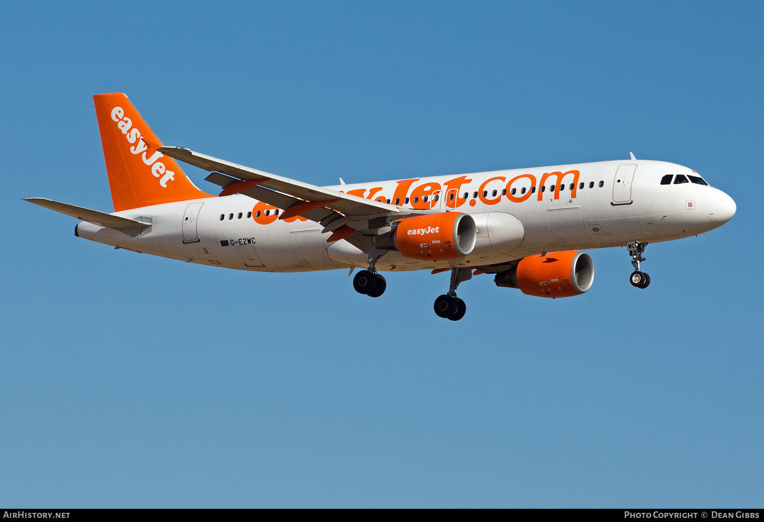 Aircraft Photo of G-EZWC | Airbus A320-214 | EasyJet | AirHistory.net #73136