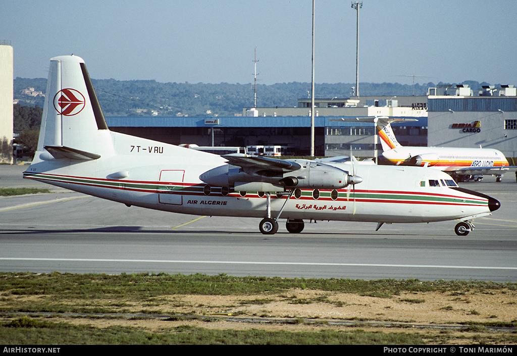 Aircraft Photo of 7T-VRU | Fokker F27-400M Troopship | Air Algérie | AirHistory.net #73156