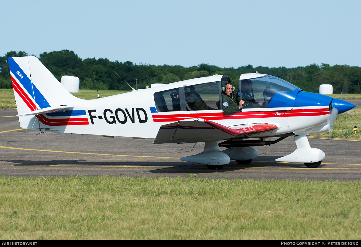 Aircraft Photo of F-GOVD | Robin DR-400-180 Regent | AirHistory.net #73171