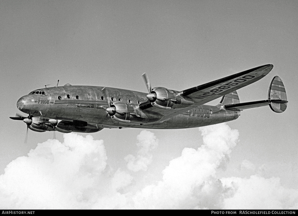 Aircraft Photo of NC86500 | Lockheed L-049 Constellation | Trans World Airline - TWA | AirHistory.net #73181