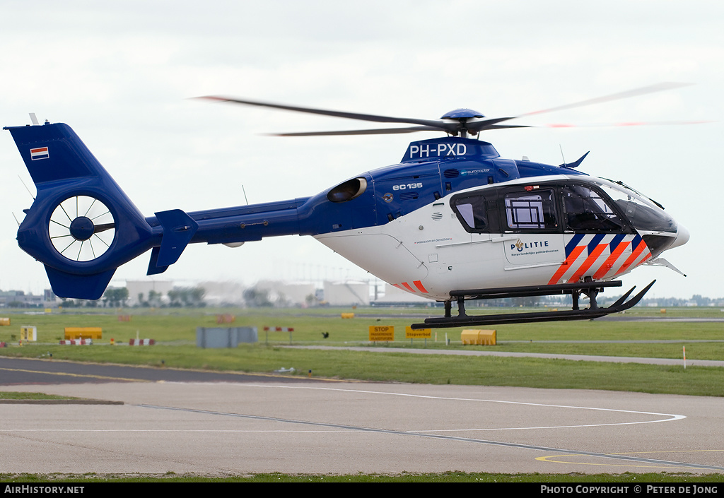 Aircraft Photo of PH-PXD | Eurocopter EC-135P-2 | Politie | AirHistory.net #73184