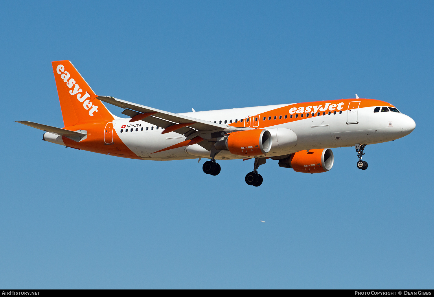 Aircraft Photo of HB-JYA | Airbus A320-214 | EasyJet | AirHistory.net #73193