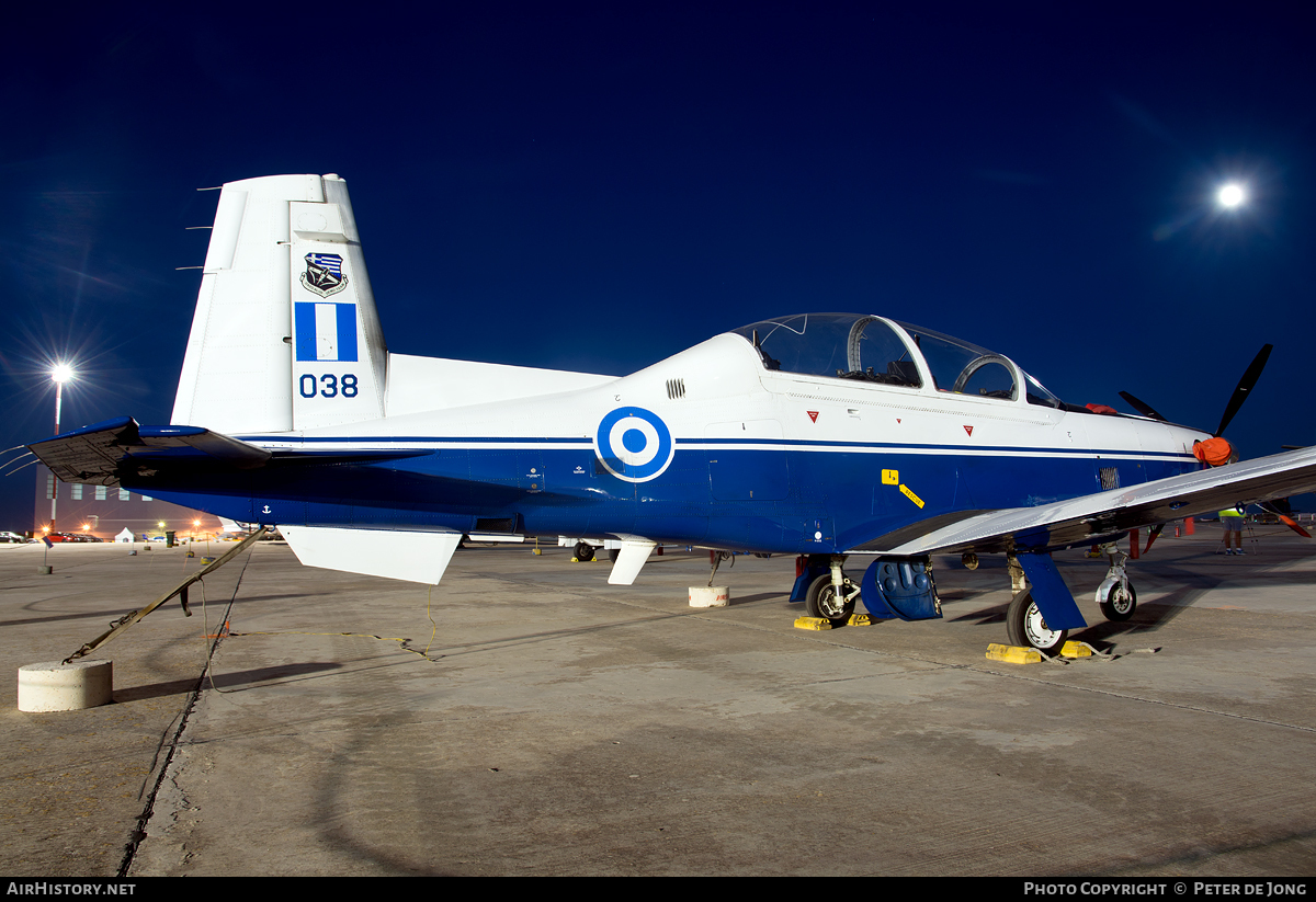 Aircraft Photo of 038 | Raytheon T-6A/NTA Texan II | Greece - Air Force | AirHistory.net #73198
