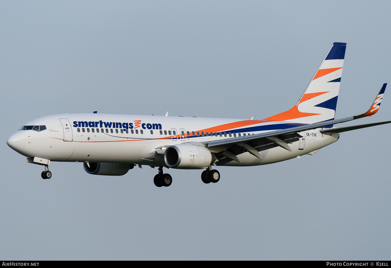 Aircraft Photo of OK-TVH | Boeing 737-8Q8 | Smartwings | AirHistory.net #73209