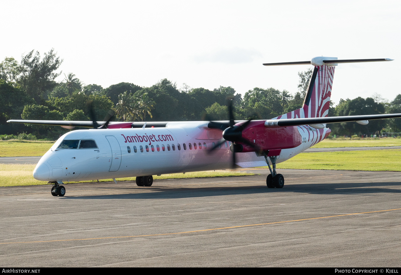 Aircraft Photo of 5Y-JXD | Bombardier DHC-8-402 Dash 8 | Jambojet | AirHistory.net #73222
