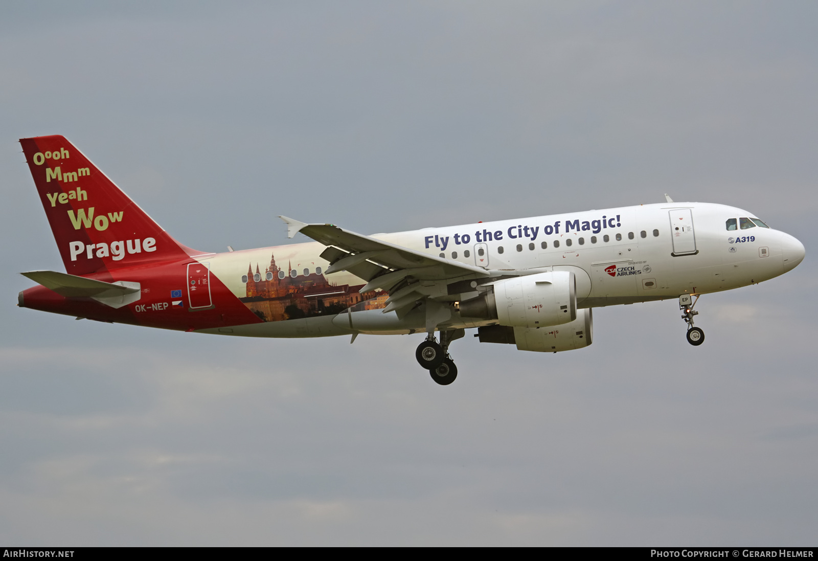 Aircraft Photo of OK-NEP | Airbus A319-112 | ČSA - Czech Airlines | AirHistory.net #73224