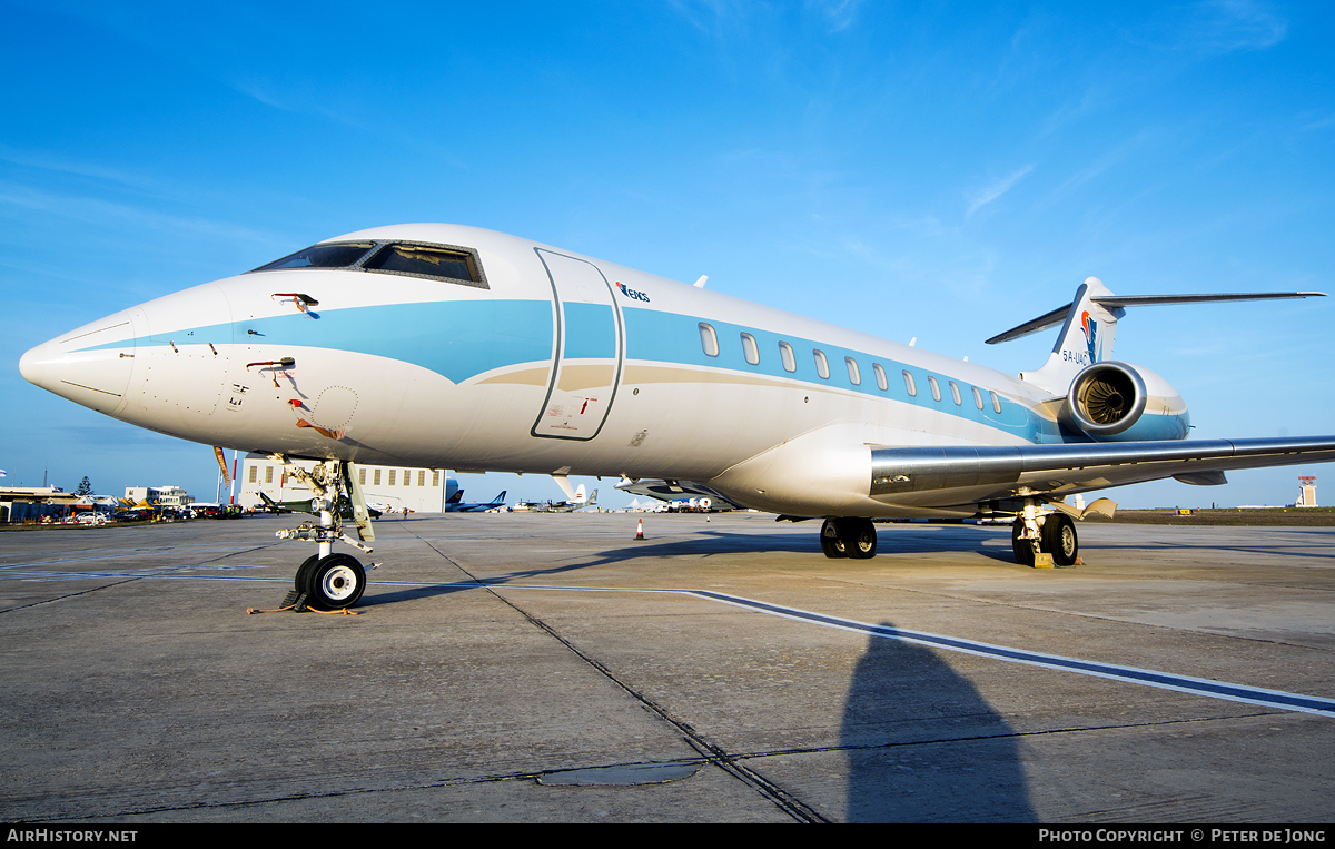Aircraft Photo of 5A-UAC | Bombardier Global 5000 (BD-700-1A11) | EACS - Executive Authority for Air Cargo and Special Flights | AirHistory.net #73227