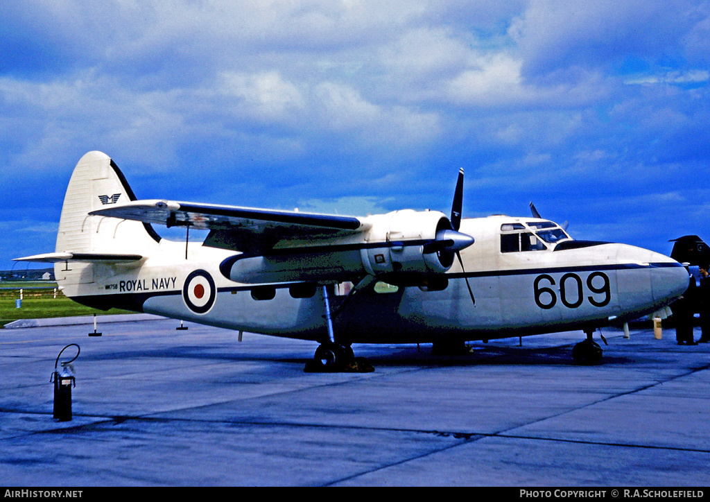 Aircraft Photo of WM756 | Percival P.57 Sea Prince C.2 | UK - Navy | AirHistory.net #73229
