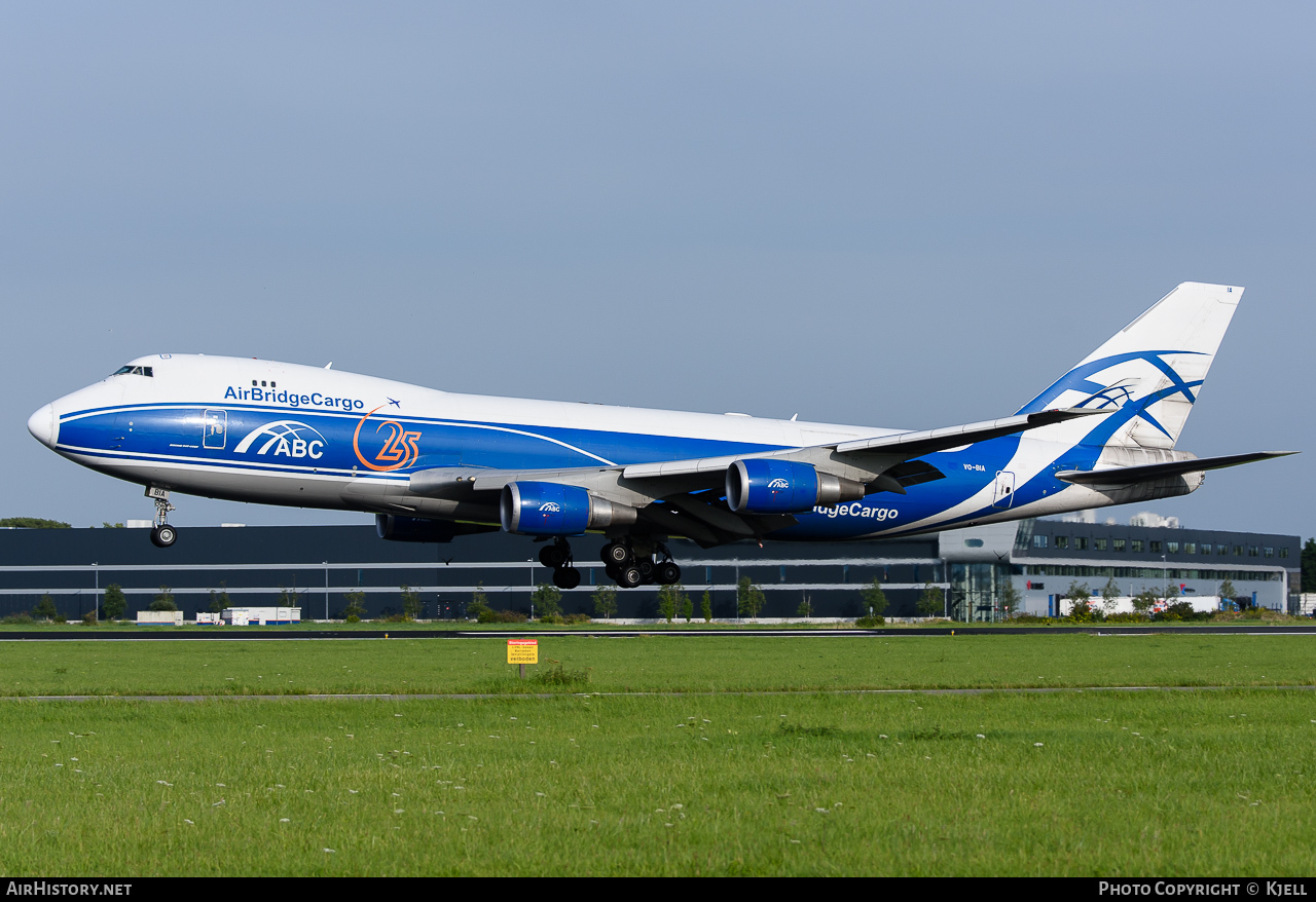 Aircraft Photo of VQ-BIA | Boeing 747-4KZF/SCD | ABC - AirBridgeCargo Airlines | AirHistory.net #73239