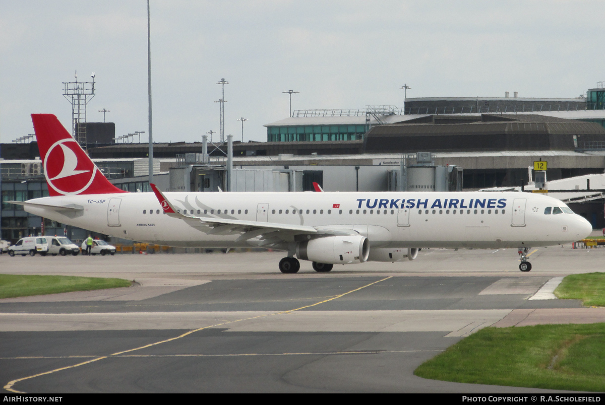 Aircraft Photo of TC-JSP | Airbus A321-231 | Turkish Airlines | AirHistory.net #73265