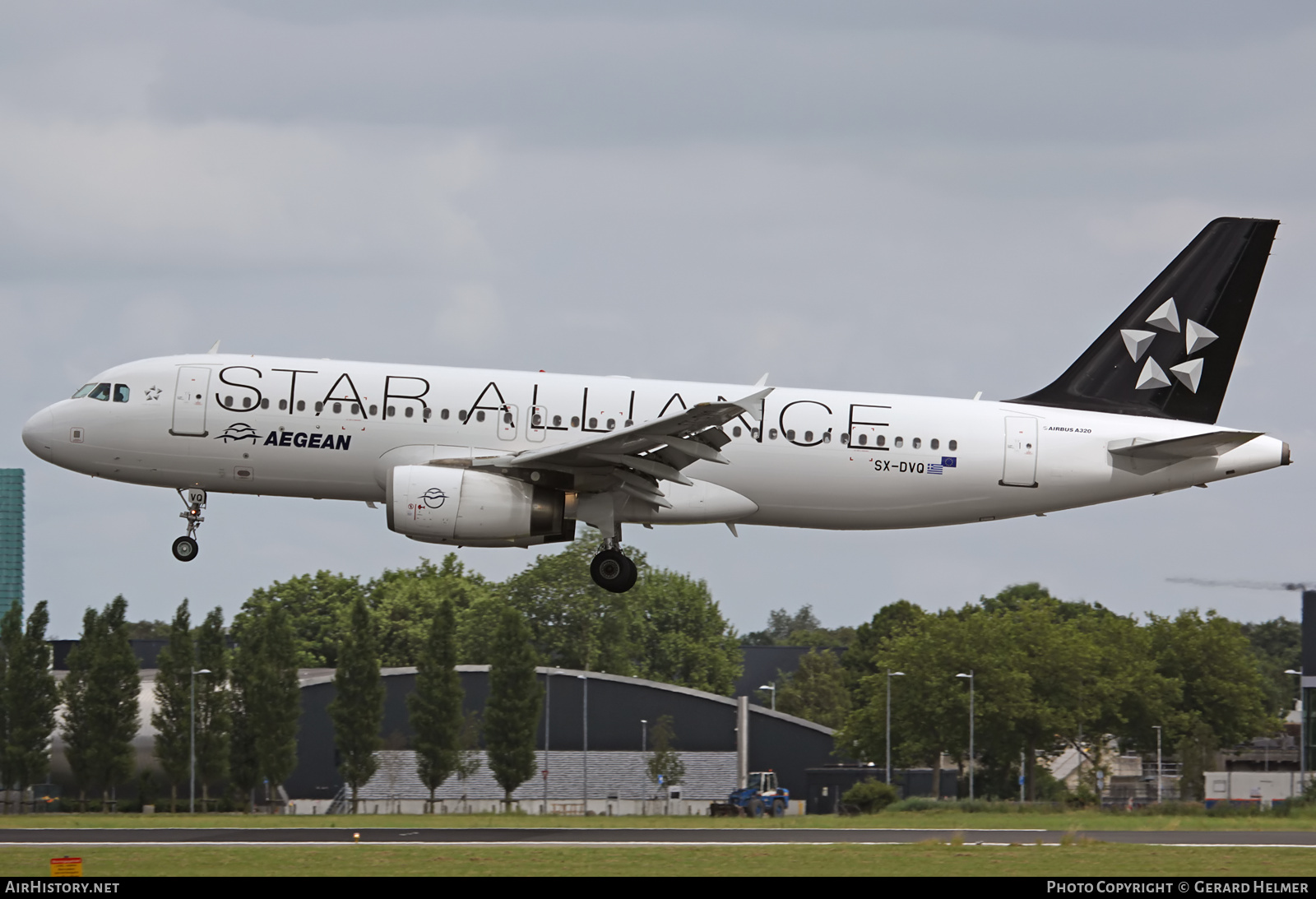 Aircraft Photo of SX-DVQ | Airbus A320-232 | Aegean Airlines | AirHistory.net #73269